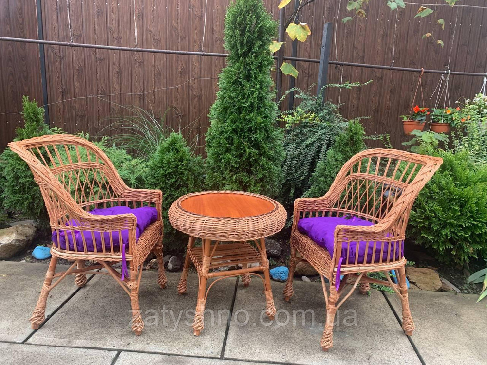 Плетеная мебель, набор Киев - изображение 8