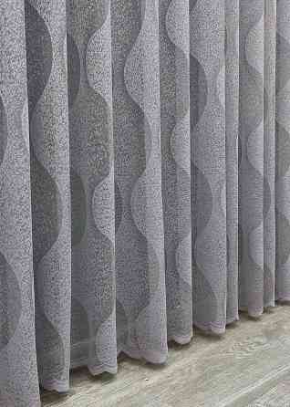 Тюль жакард колір сірий 1984т Київ