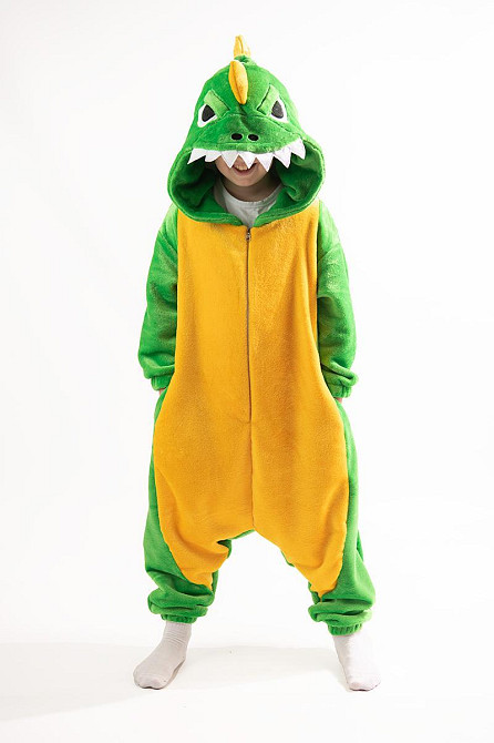 Дитяча піжама-кигурумі Дракон, велсофт,топ Київ - фото 4