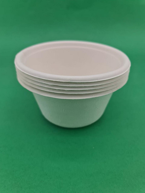 Тарілка паперова 142 мм біла (50 шт.) Харків - фото 2