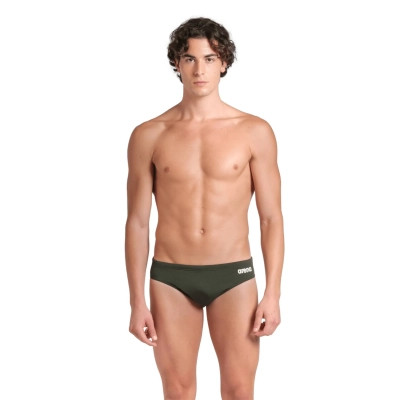 Плавки Arena Team Swim Briefs Solid 004773-660 оливковий 90 (3468337523420) Винница - изображение 1