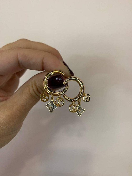 Луї Віттон сережки / Louis Vuitton сережки трансформери Одеса - фото 4