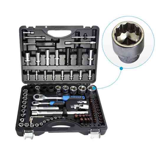 Набір інструментів 94+6пр. 1/2", 1/4" (12гр.) Одеса