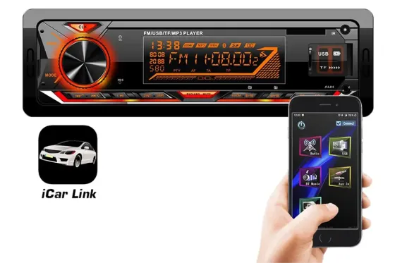 Автомагнітола Cyclone MP-1063 RGB BA BT/USB/MicroSD/ISO/доп. розїзд /iCar Link Вінниця