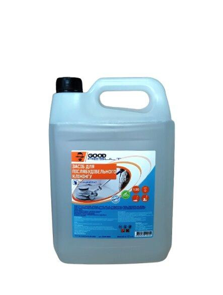 Концентрований засіб для післябудівельного клінінгу GOOD RESULT 5л/каністра Павлоград - фото 3