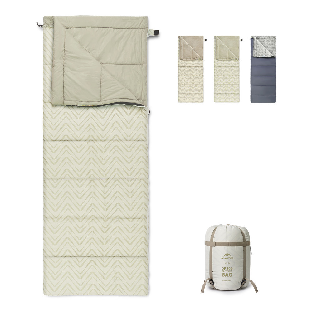 Спальний мішок Naturehike DP200 CNK2300SD012, бежевий Рівне - фото 2