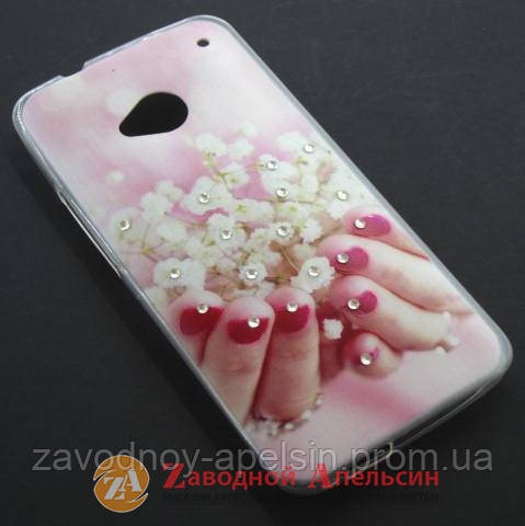 HTC One M7 чохол стрази Одеса - фото 1