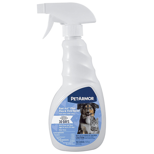 PetArmor Fastact Plus ПЕТАРМОР ФАСТАКТ ПЛЮС спрей від бліх і кліщів для собак і котів Київ - фото 1