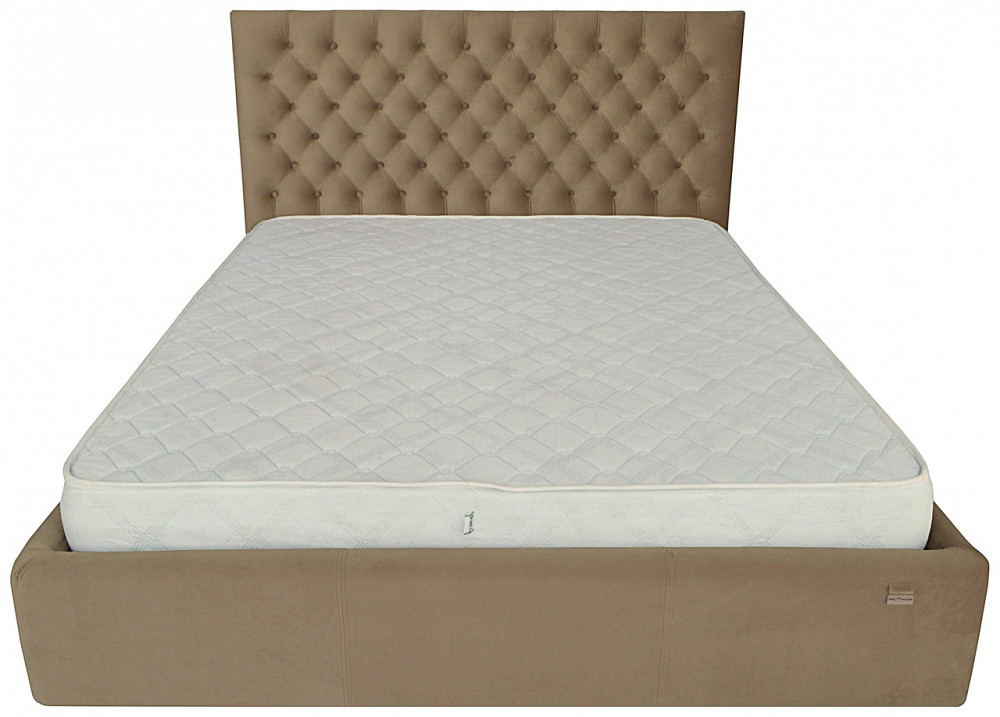 Кровать Двуспальная Cambridge Comfort 180 х 200 см Альмира 02 С подъемным механизмом и нишей для белья Мокко Днепр - изображение 19