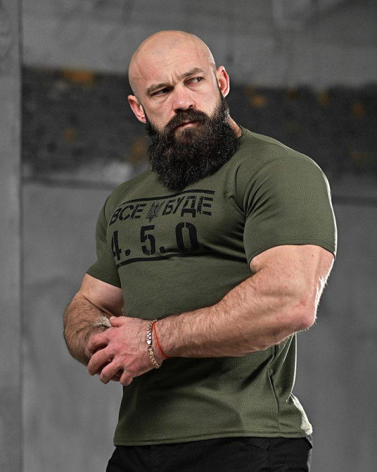 Футболка потоотводящая SAMIX  олива  Все буде  4.5.0  ВТ0976 Одесса - изображение 7