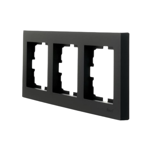 VESNA антрацит Рамка горизонтальна 3-а Лезард Житомир - фото 2