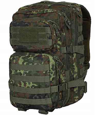 Тактичний Рюкзак 36 літрів із системою Molle 25 мм Mil-Tec від Sturm "Assault L" (14002221) Flecktarn Нововолинськ