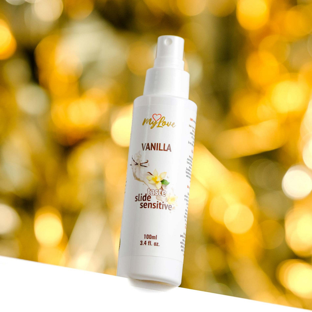 Інтимний гель-лубрикант - MyLove Taste Slide Sensitive Vanilla, 100 мл Sex Aura Київ - фото 4