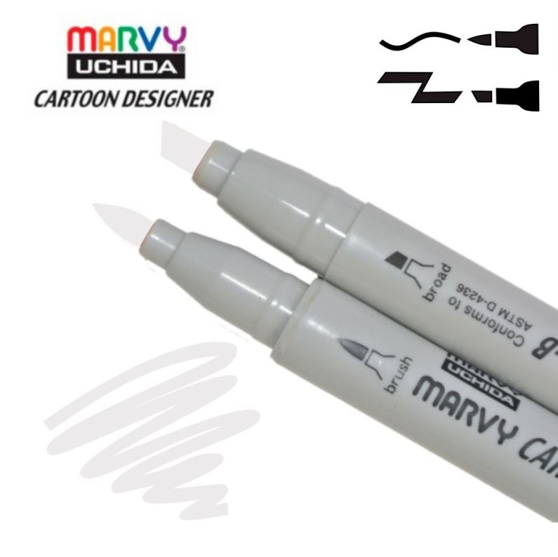 Маркер двусторонний Marvy 1900B-S Киев - изображение 1