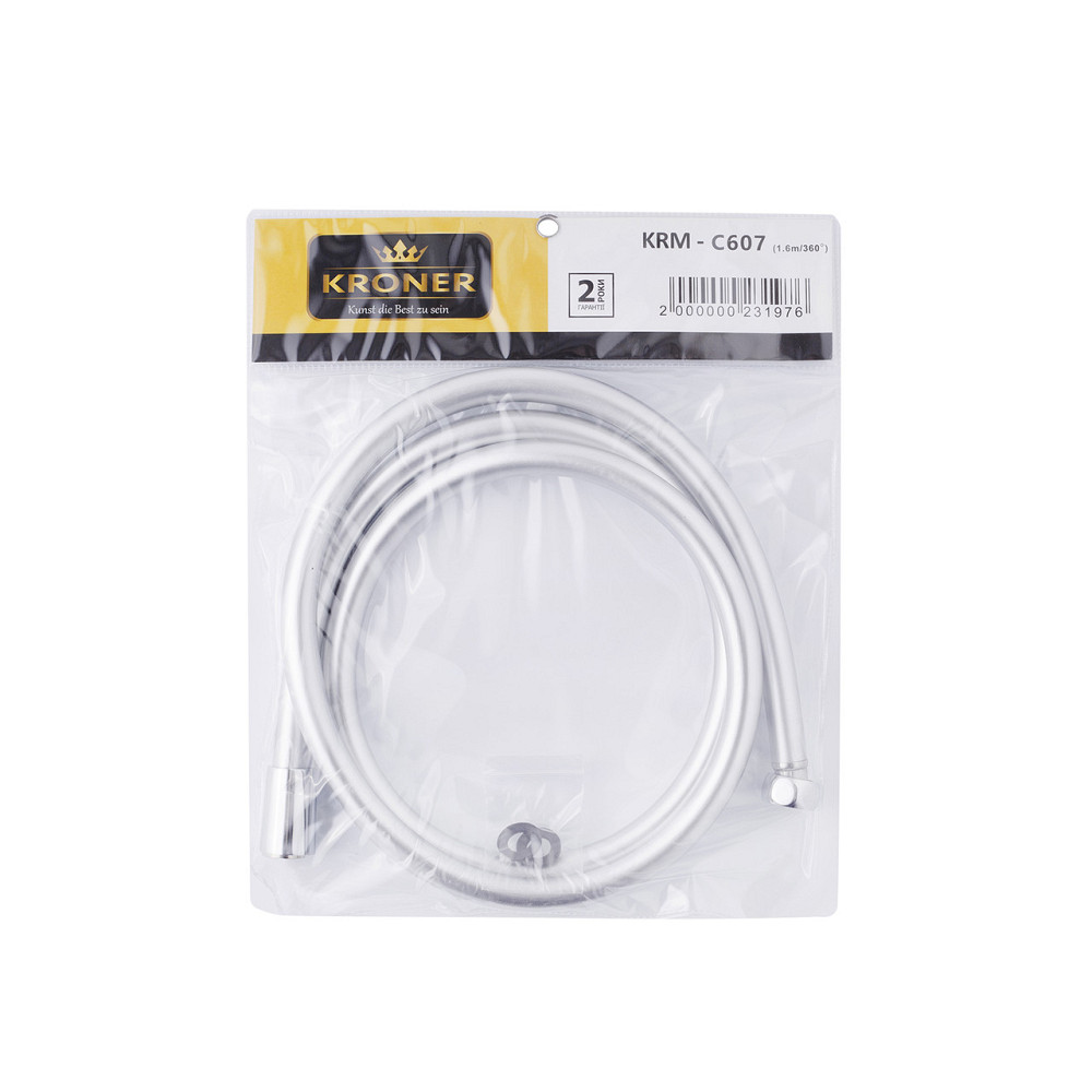 Шланг для душа Kroner KRM - C607 Anti-Twist 160 см Киев - изображение 3