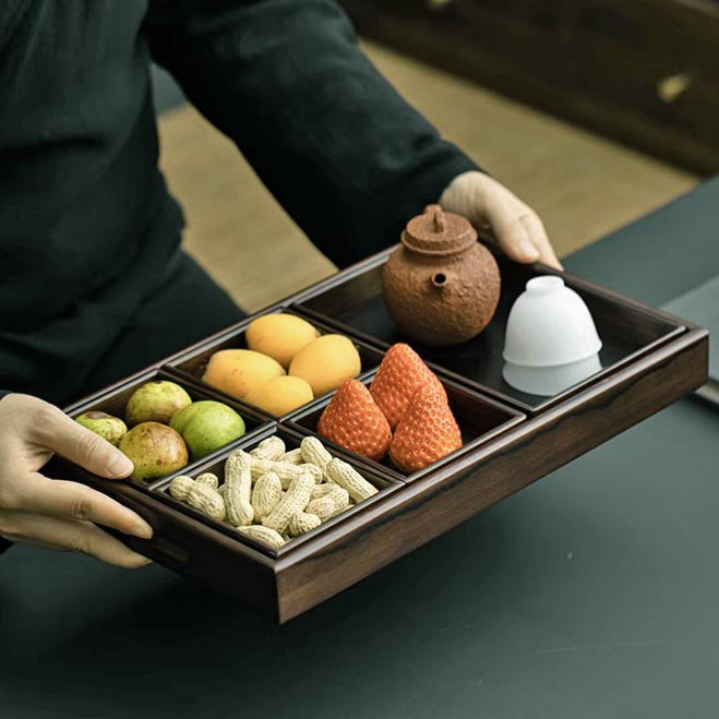 Менажница деревянная 