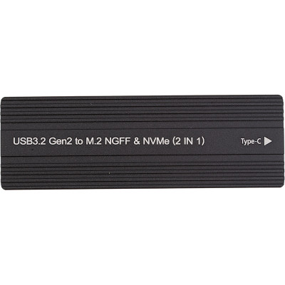 Карман внешний PowerPlant SSD Premium M.2 PCIe NGFF/NVMe USB3.2 (HC380510) Винница - изображение 1