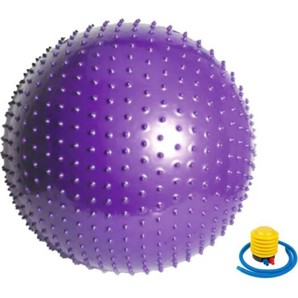 Мяч для фитнеса (фитбол) массажный 