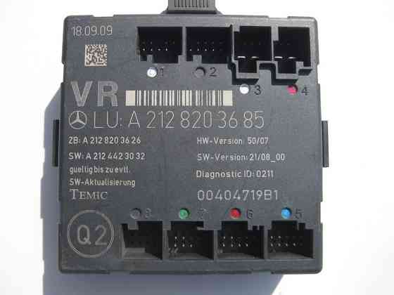 Mercedes-Benz  A2128203785 Блок керування передніх правих дверей C-Class W204 GLK X204 E-Class W212 C207 Одеса