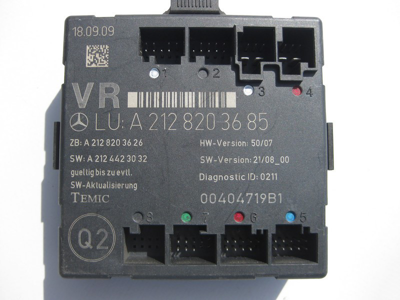 Mercedes-Benz  A2128203785 Блок керування передніх правих дверей C-Class W204 GLK X204 E-Class W212 C207 Одеса - фото 2