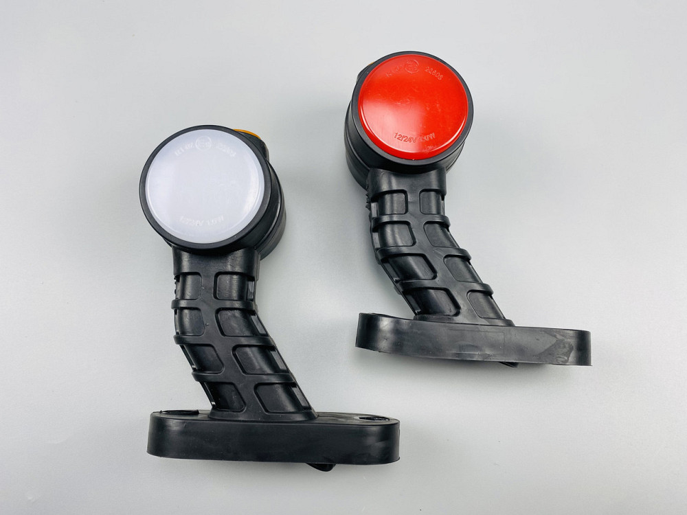 Світлодіодні 3-сторонні габаритні вогні для причепа двостороння габаритна фара задня фара 1 шт Мукачево - фото 8