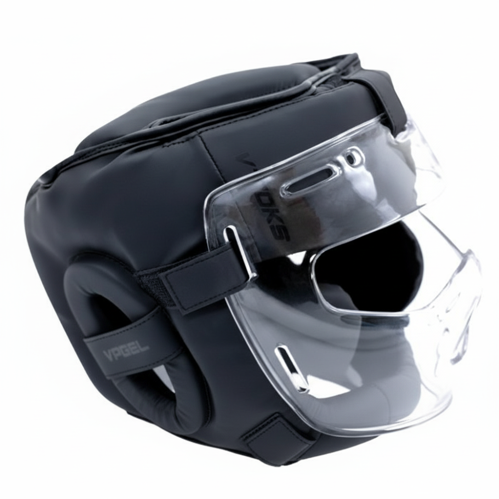 Боксерський шолом V`Noks Ultima Black L/XL Кам'янське - фото 16