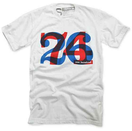 Футболка чоловіча с принтом 44 Біла 2634326308 Дніпро