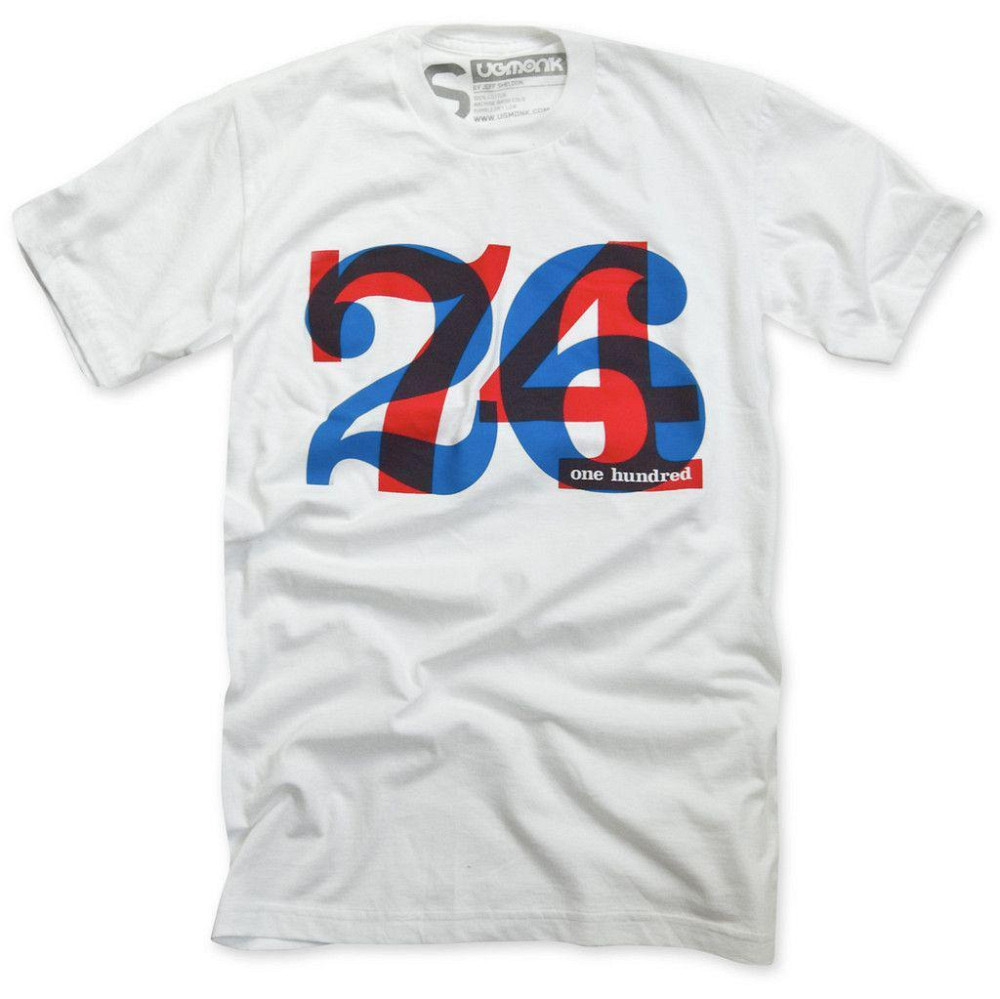 Футболка чоловіча с принтом 44 Біла 2634326308 Дніпро - фото 1