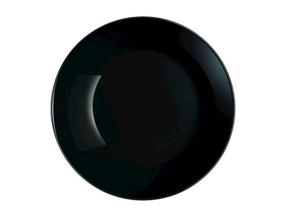 Тарілка глибока 200мм кругла Diwali Black P0787 ТМ LUMINARC   Solmir Київ - фото 1