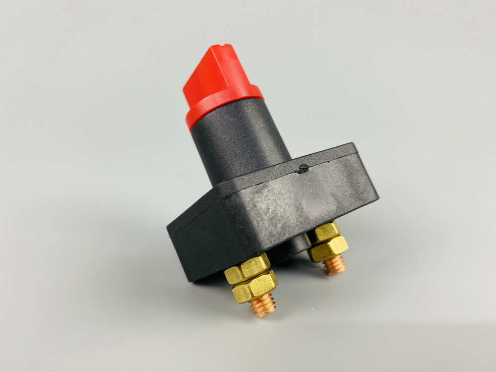 Вимикач маси універсальний, механічний 12/24 В (червона мідь) 150 A. М6 — мідний болт Мукачево - фото 9