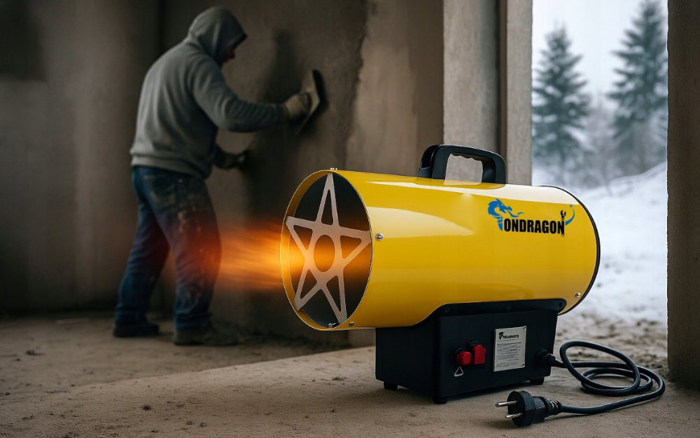 Газовый обогреватель / Газовая тепловая пушка (дуйка) 15 кВт Ondragon (Пропан/Бутан) + шланг и редуктор (Польша) Киев - изображение 9