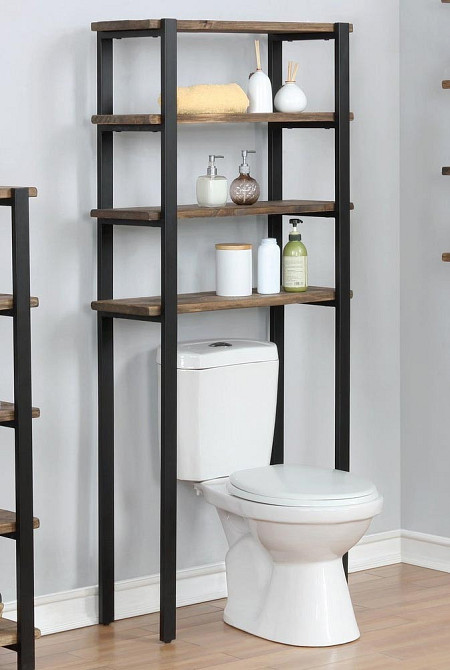 Стелаж над унітазом "Бадран" венге-мускат Миколаїв - фото 1