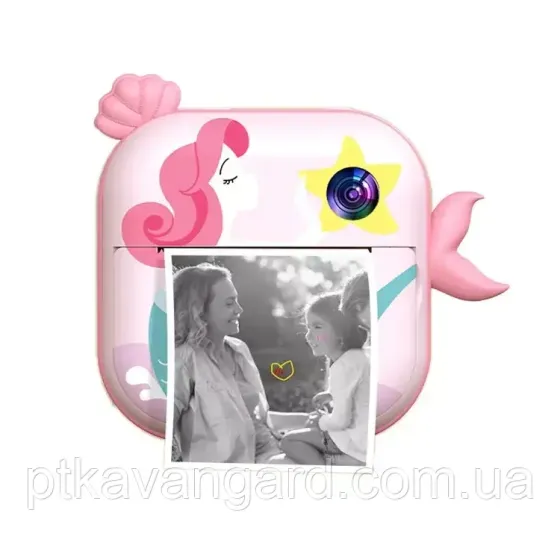 Фотоаппарат принтер детский 