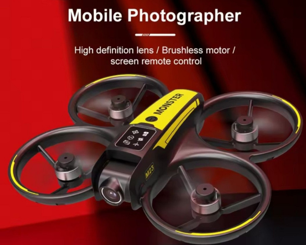 M23 mini drone квадрокоптер 8к HD Рк дисплей Харків - фото 3