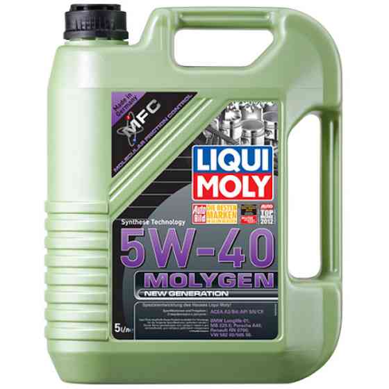 LIQUI MOLY Синтетична моторна олива - Molygen New Generation 5W-40 5л. Коломыя