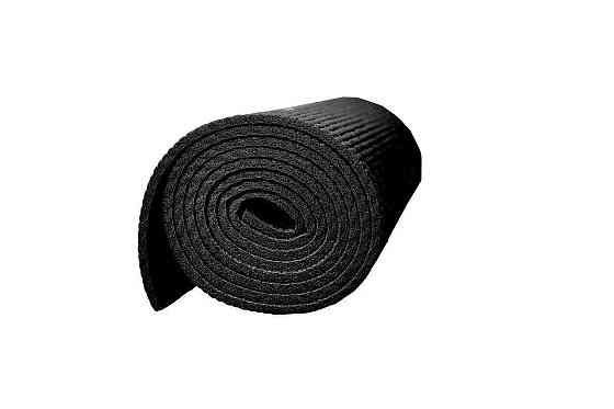 Килимок для йоги та фітнесу PowerPlay 4010 PVC Yoga Mat Чорний (173x61x0.6) Кам'янське