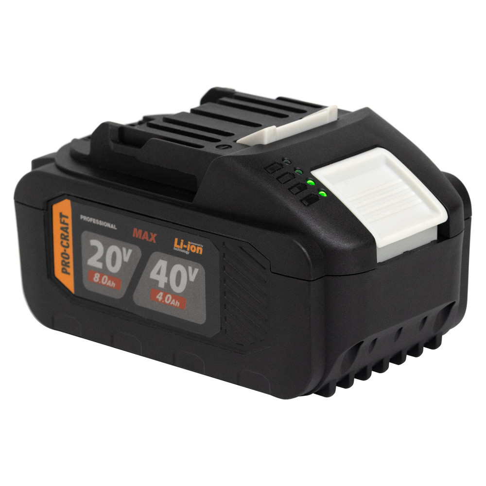 Акумуляторна батарея Procraft Battery20/40 (20В 8 А·год, 40 В 4 А·год) Коломия - фото 2