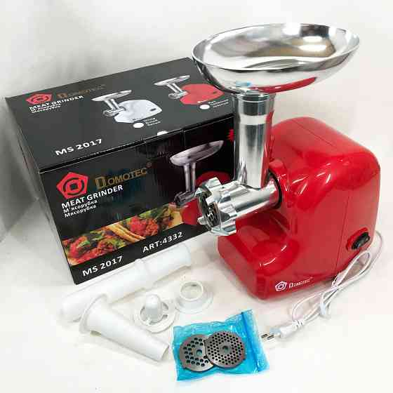 М'ясорубка насадка для приготування ковбас Domotec, Електром'ясорубка помічниця, М'ясорубки професійні AQ-69 Львів