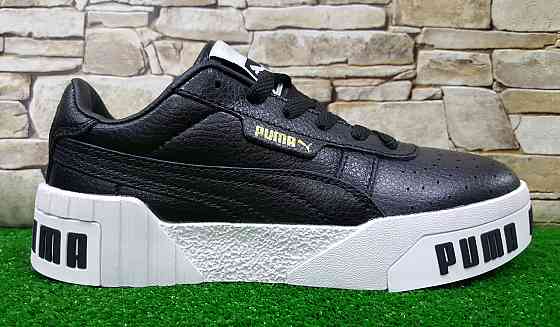 Женские кожаные кроссовки Puma Suede Platform Trace Киев