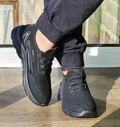 Кросівки Чоловічі Чорні Для бігу Бігові (розміри: 42,43,45) Дніпро