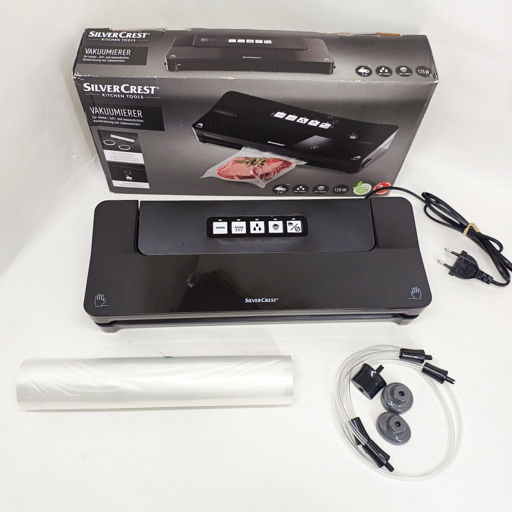 Вакууматор для хранения свежих продуктов, Вакуматор для кухни, Автоматический вакуумный упаковщик еды MK-20 Львов - изображение 13