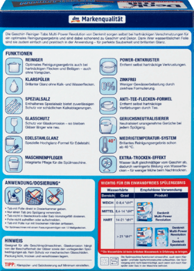 Denk mit Вкладки посудомийної машини Multi-Power Revolution, 40 шт Німеччина Львів - фото 3