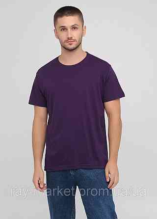 Футболка базова Stedman Classic-T Unisex чоловіча фіолетова (ST2000-DBY) L Київ