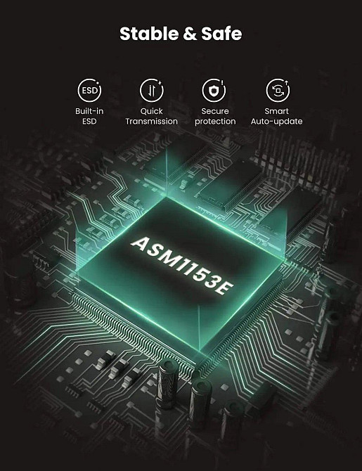 Адаптер UGREEN USB-C до SATA 2.5" 50 см Київ - фото 2