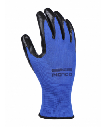 Рукавички 5110 D-OIL трикотаж нітрилове покриття неповний облив р.10(XL) синій/чорний ДКГ Житомир