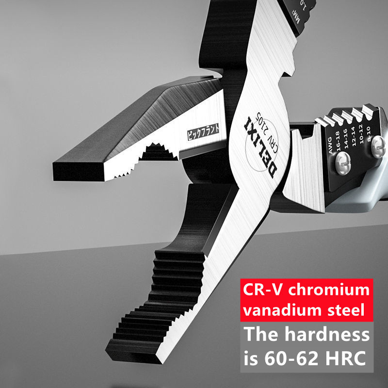 Комбинированные плоскогубцы для зачистки провода 225мм Киев - изображение 5