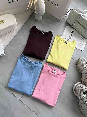 Женский базовый оверсайз лонгслив турецкий кулир Шоколад Одесса