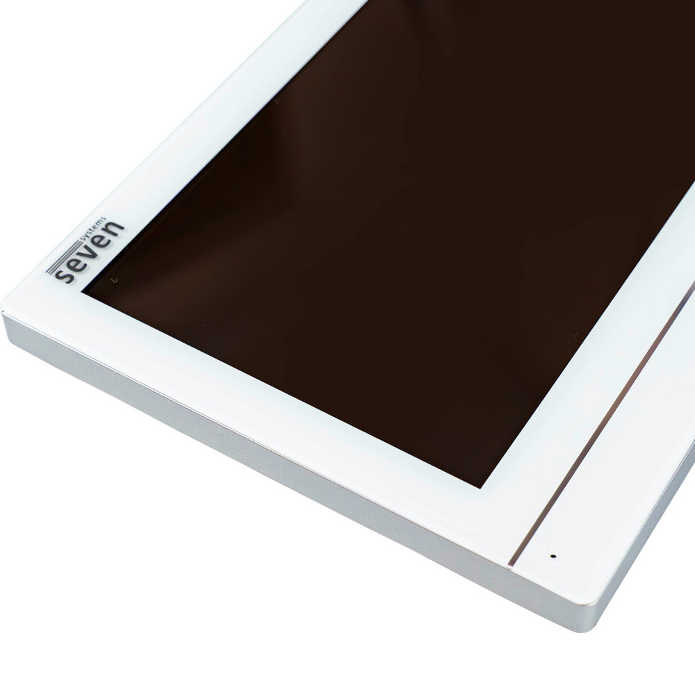 Відеодомофон 7 дюймів з Wi-Fi SEVEN DP-7576-W2K white Київ - фото 4