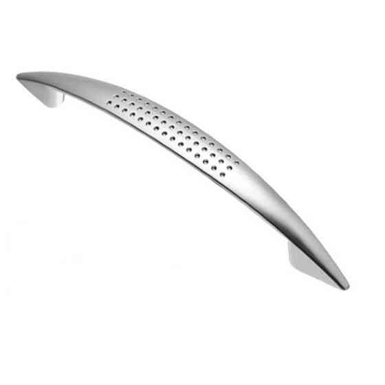 Ручка меблева скоба крапля хром Харків