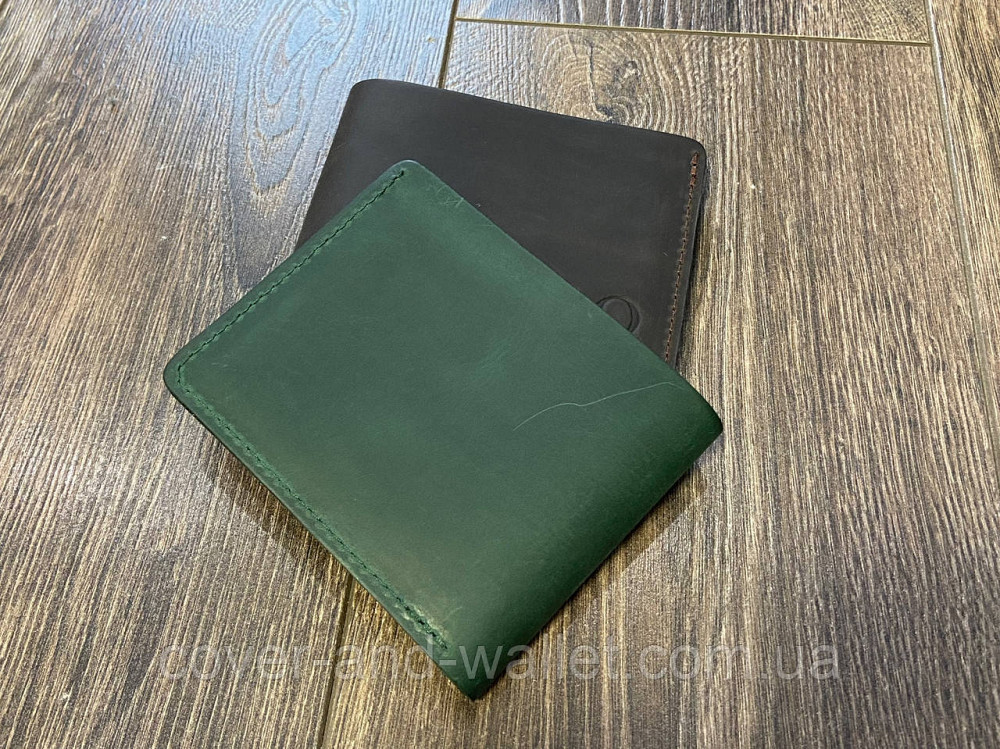 Шкіряний гаманець ручної роботи без монетниці Grande Pelle Onda Київ - фото 8